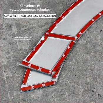 Nerūdijančio plieno kerék szemöldök dekoratív csík a Wuling Hongguang S-hez (2014–2021)