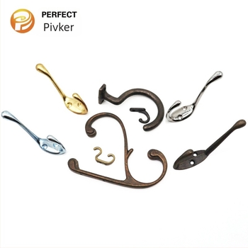 Ruhafogas cinkötvözetből, elektroplátolt felülettel, bútorokhoz, Pfk2006, Pivk hardware