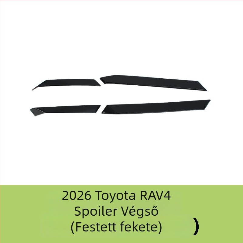 ABS hátsó szárny díszléc Toyota RAV4 26. generációhoz, 93486-EZ00A modell, automata hajtás, testreszabható kivitel