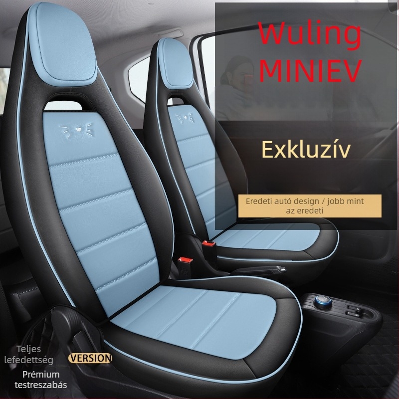 Wuling Hongguang Minihez készült bőrhuzat ülésvédő készlet, négy évszakos teljes belső védelem