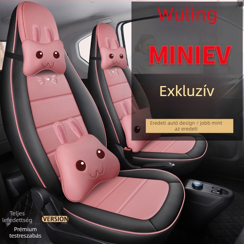 Wuling Hongguang Minihez készült bőrhuzat ülésvédő készlet, négy évszakos teljes belső védelem