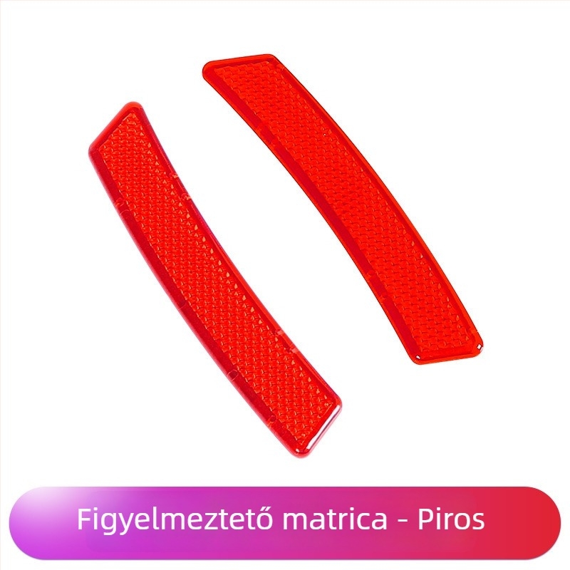 Flash Reflektív kerékív karosszéria matrica, öntapadós, anyag: ragasztószalag, mintázat: reflexív