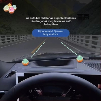 Autó karosszéria matricák, mágneses rögzítés, műanyag anyag, karcolás mintázat