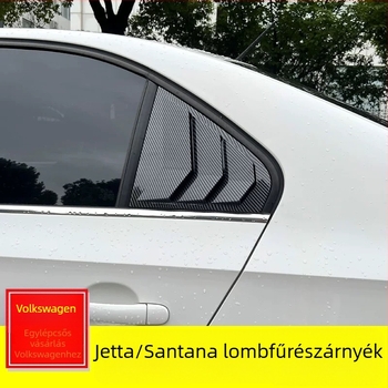 ABS dekoratív matrica a Volkswagen Jetta VA3 Santana hátsó háromszög ablakához, 2013-2021