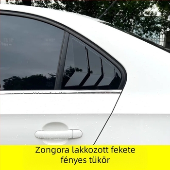 ABS dekoratív matrica a Volkswagen Jetta VA3 Santana hátsó háromszög ablakához, 2013-2021