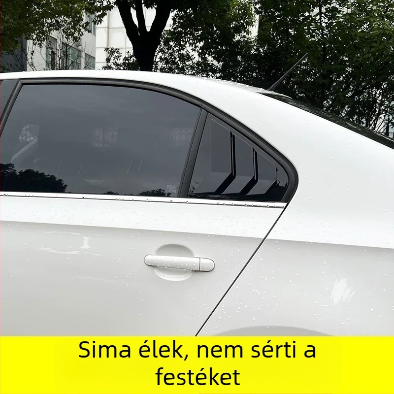 ABS dekoratív matrica a Volkswagen Jetta VA3 Santana hátsó háromszög ablakához, 2013-2021