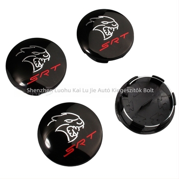 Dodge Hellcat SRT középső kerékagy sapka — ABS műanyag; Forrás: GZ; Nem testreszabható; Kompatibilis Dodge SRT