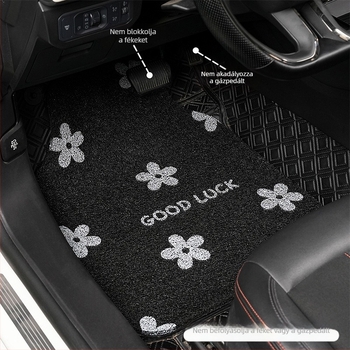 Autópadló szőnyegek univerzális illeszkedéssel, vezetői oldali matrac, Silk Coil anyag, vízálló és szennyeződés-ellenálló (Anyag: Silk Coil; Illeszkedés: Univerzális; Pozíció: Vezető)