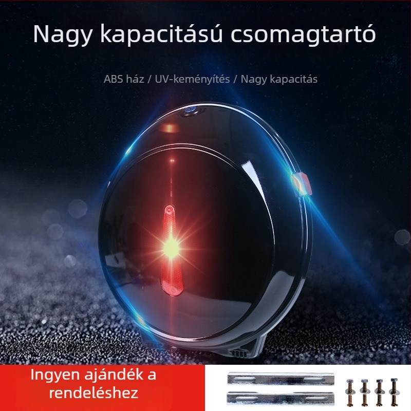 Univerzális hátsó tároló doboz elektromos kerékpárokhoz | ABS anyag | Márka Fuli | Stílus Knight Pack