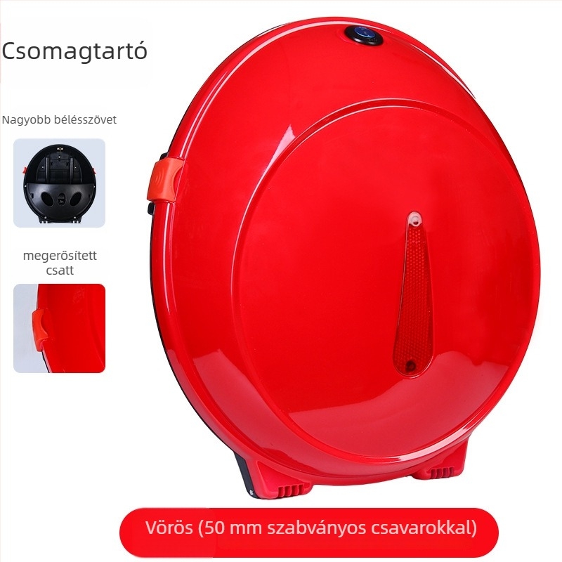 Univerzális hátsó tároló doboz elektromos kerékpárokhoz | ABS anyag | Márka Fuli | Stílus Knight Pack
