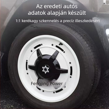 19 hüvelykes felni középső sapka a Chery iCAR V23 Mecha modellhez, dekoratív és védő sapka