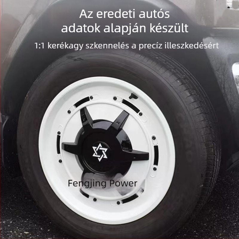 19 hüvelykes felni középső sapka a Chery iCAR V23 Mecha modellhez, dekoratív és védő sapka