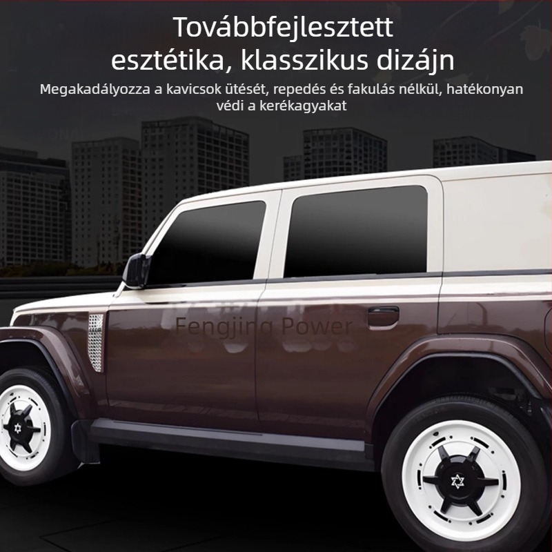 19 hüvelykes felni középső sapka a Chery iCAR V23 Mecha modellhez, dekoratív és védő sapka