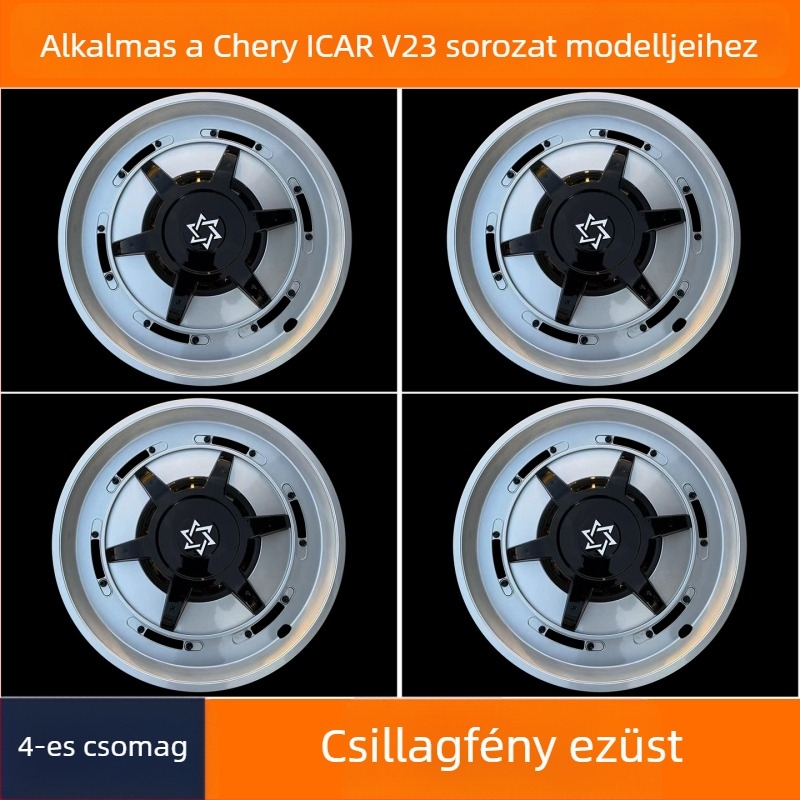 19 hüvelykes felni középső sapka a Chery iCAR V23 Mecha modellhez, dekoratív és védő sapka