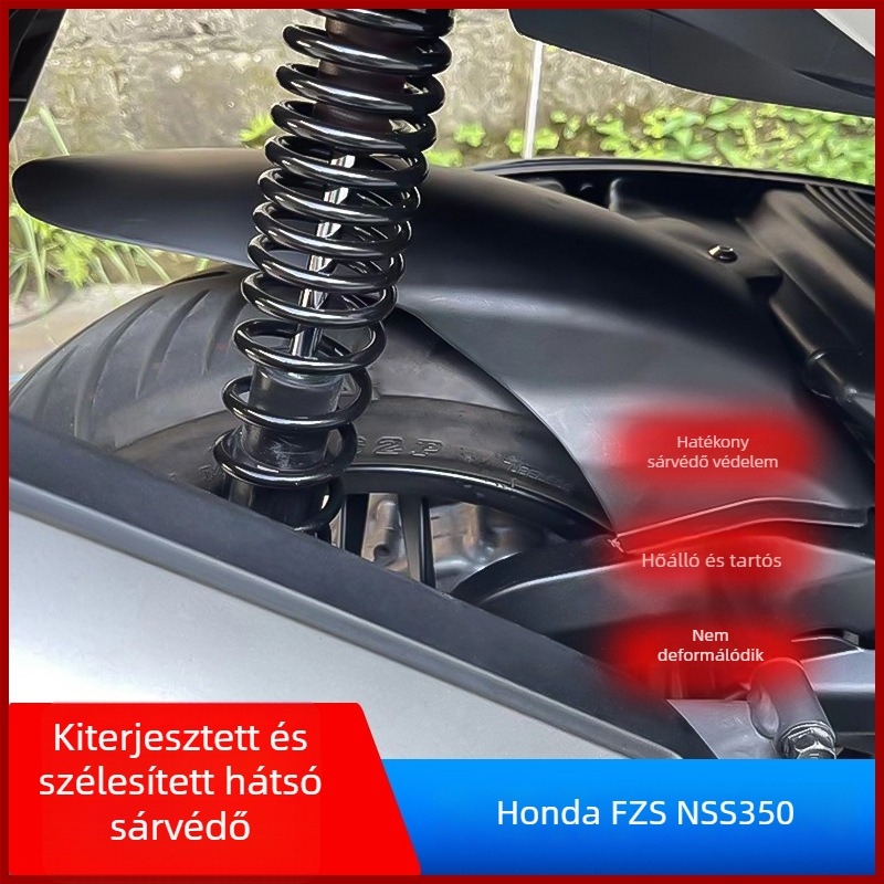 Motorkerékpár sárvédő Honda Forza 350 NSS350 (2020-2025) ABS Műanyag