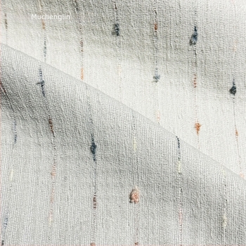 Krémes stílusú Dopamin Édes Bab Jacquard függöny, Chenille Jacquard, lágy tapintás, 5 színben, teljes sötétítés