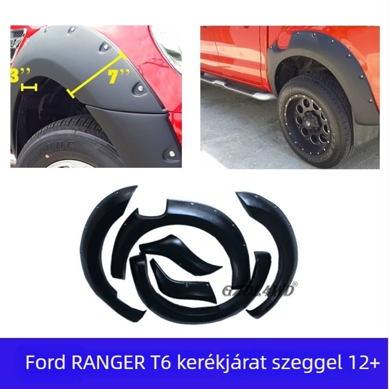 Ford Ranger szélesített kerékív készlet (ABS, 2012-2020, 10 kg)