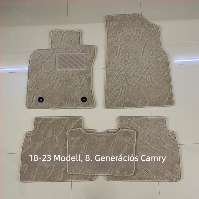 Toyota Camry 9. generációs velúr padlószőnyeg, vezető oldal, bézs