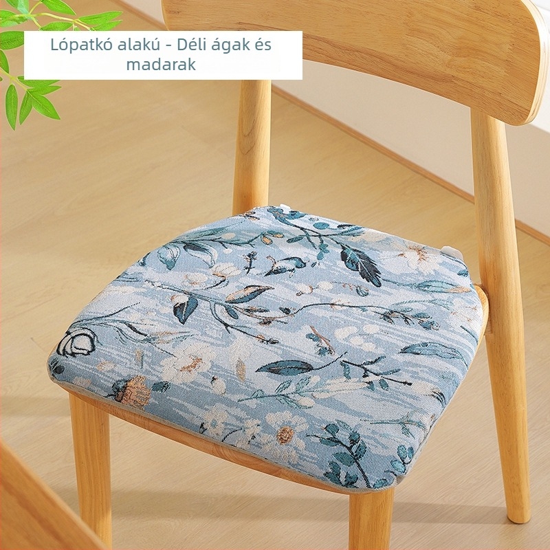 Patkó alakú, csúszásmentes ülőpárna, levehető és mosható, irodai használatra, diákszálláson.