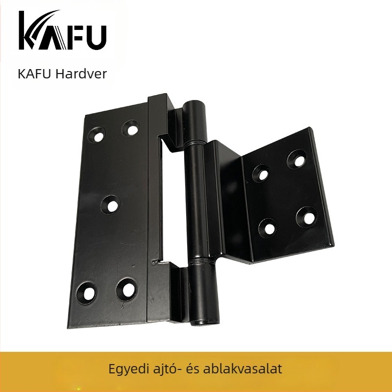 H018 alumínium ajtó- és ablakpánt, sík, rejtett kivitel