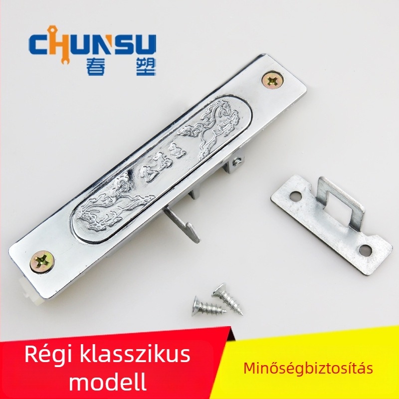 Pegasus King horogzár ajtókhoz és ablakokhoz, tolóablakhoz zár 105 mm lyukköz, vintage alumínium ötvözet kiegészítők