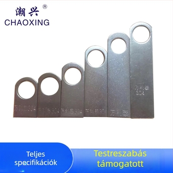 Rozsdamentes acél fül alakú rögzítőelem többpontos ajtó- és ablakzárakhoz (201/304)