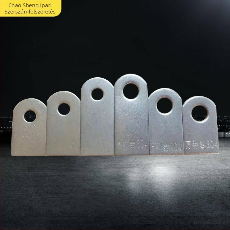 Rozsdamentes acél fül alakú rögzítőelem többpontos ajtó- és ablakzárakhoz (201/304)