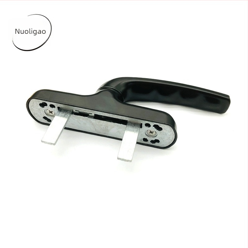 Ajtó- és ablakkezelő alumíniumötvözetből, modell dupla villás fogantyú, modern minimalista stílus