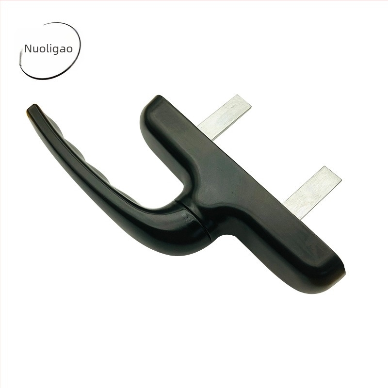 Ajtó- és ablakkezelő alumíniumötvözetből, modell dupla villás fogantyú, modern minimalista stílus