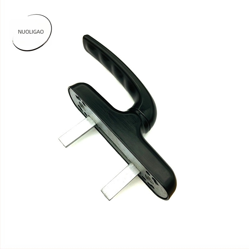 Ajtó- és ablakkezelő alumíniumötvözetből, modell dupla villás fogantyú, modern minimalista stílus