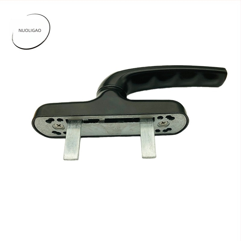 Ajtó- és ablakkezelő alumíniumötvözetből, modell dupla villás fogantyú, modern minimalista stílus