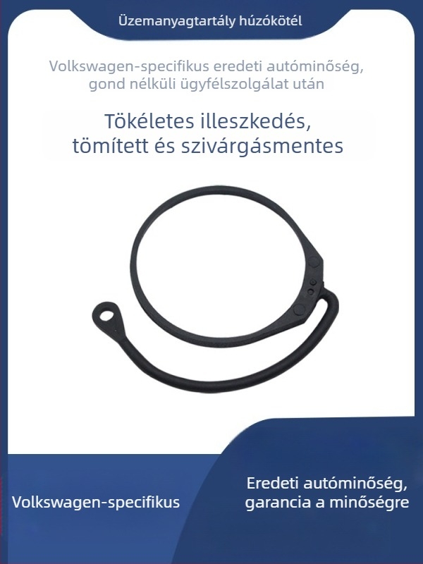Üzemanyag-tank fedél belső takaró zsinór, anti-lopás, általános kompatibilitás, telepítés támogatás