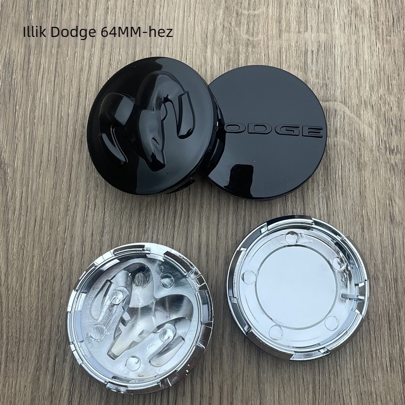 Dodge kerékagyfedél RAM középső logóval, ABS anyag, univerzális illeszkedés, testreszabás nélkül