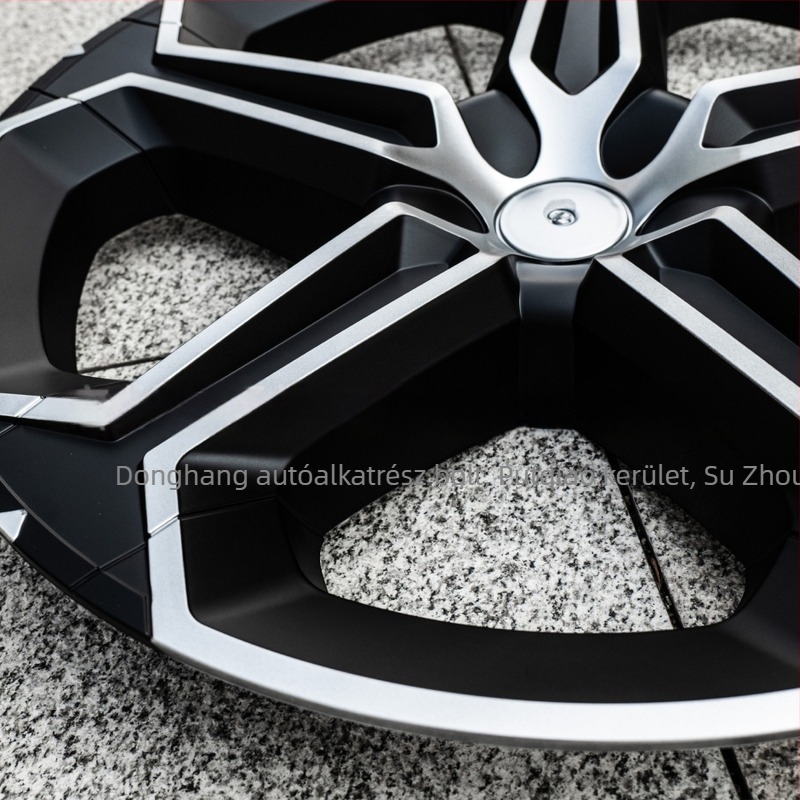 Tesla Model Y kerékagyfedél díszítő burkolat Plum Blossom mintával, műanyagból, védelem a karcolások és ütközések ellen