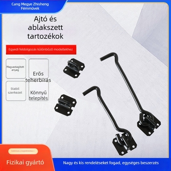 Butterfly latch ajtók és ablakokhoz | Rozsdamentes acél | Modern minimalista dizájn | Modell testreszabható és felületkezelés