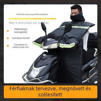 Elektromos járművek szélvédő takarója, PVC anyag, vízálló, kézi szétszerelés, magáncímke elérhető