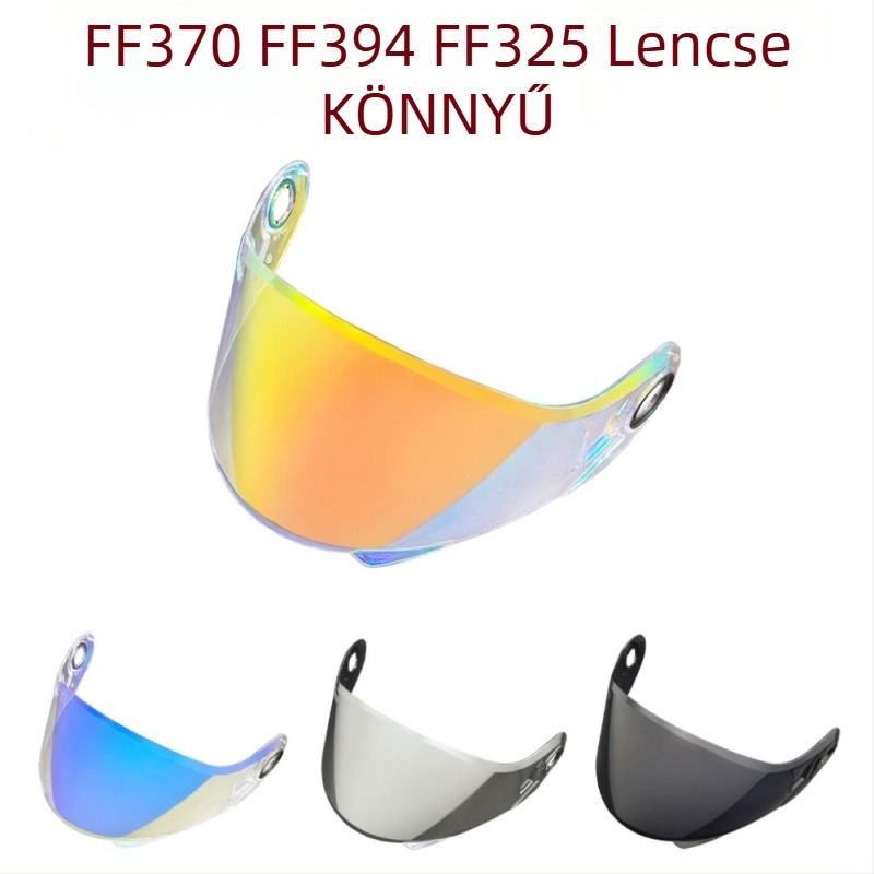 Sisak-visor lencse FF370/FF394/FF325 – HD élesség, UV védelem, szél- és porálló