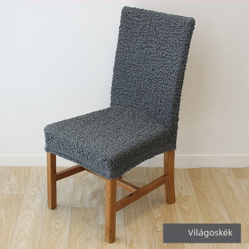 Étkezőszék huzat, négyszögletes alak, poliészter, csúszásmentes, kopásálló, geometrikus mintázat