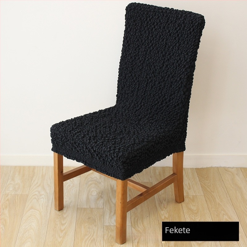 Étkezőszék huzat, négyszögletes alak, poliészter, csúszásmentes, kopásálló, geometrikus mintázat