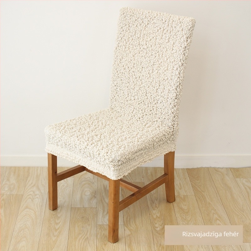 Étkezőszék huzat, négyszögletes alak, poliészter, csúszásmentes, kopásálló, geometrikus mintázat