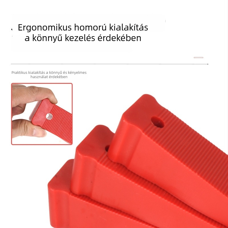 Ajtó- és ablakinstallációs eszköz – gyors pozicionáló ék és szintbeállító alátét az alumínium- és műanyagkeretekhez