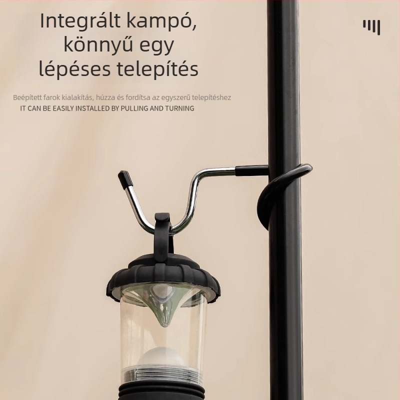 Rozsdamentes acélból készült fém horog, egyszeres horog, modern design, terhelhetőség 3–5 kg.