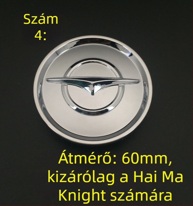 Haima 3 kerékagy középső sapka (2. és 3. generáció) – Zhenfeike ABS, testreszabható feldolgozás