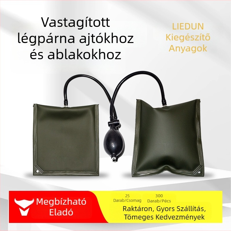 PVC anyagú ajtó- és ablaktelepítés pozícionáló eszköz – PVC légpárna rendszerrel, modern minimalista stílus, extra vastag és tartós