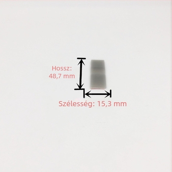 FSFLD Csúszóajtó pozícionáló lemeze és felső sín helymeghatározója; gardrób ütközés elleni puha buferrel és fix stopperrel