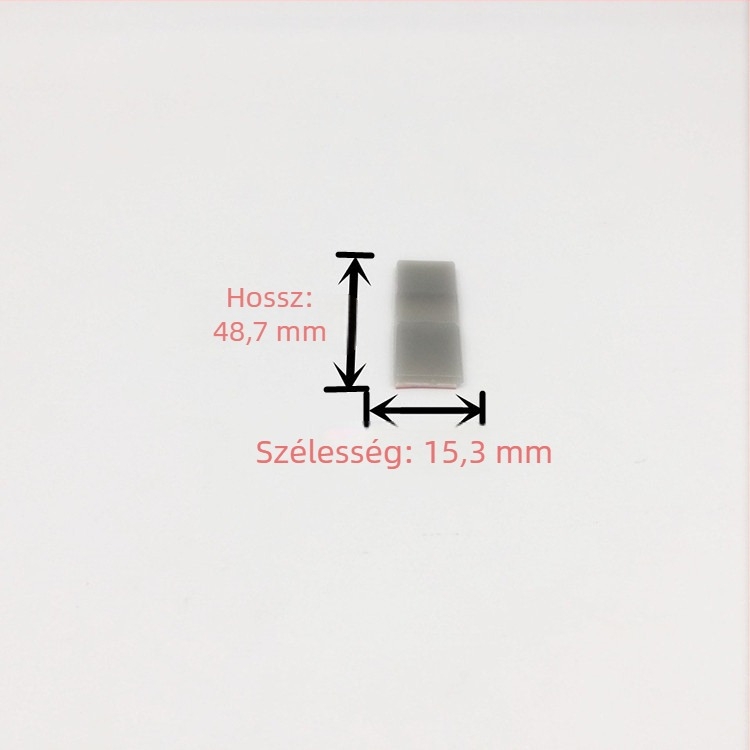 FSFLD Csúszóajtó pozícionáló lemeze és felső sín helymeghatározója; gardrób ütközés elleni puha buferrel és fix stopperrel