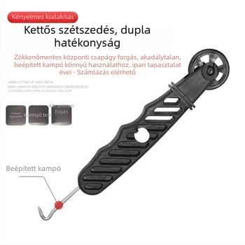 Ajtó- és ablakmozgató alumíniumötvözetből — görgő hálóhoz, vezető kerék és csapágy