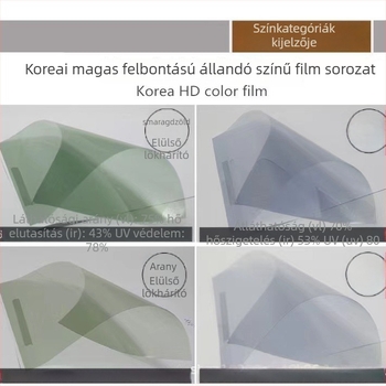Autóüveg tintafilm hőszigeteléssel és UV-védelemmel, robbanásbiztos, teljes autón lefedéséhez szükséges tekercs