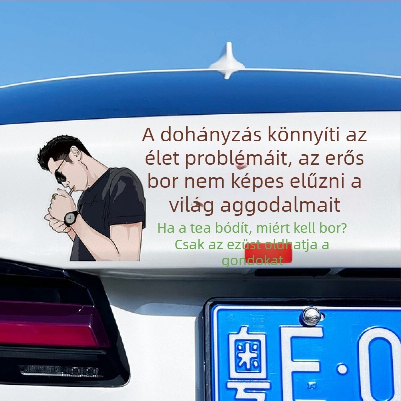 Autó karosszéria matrica, mágneses rögzítés, anyag: matrica, márka: Egyéb, nem testreszabható