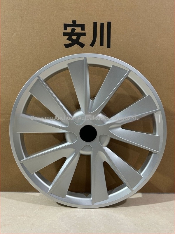 Tesla Model 3 kerékagy kupak és burkolat — Yaskawa ABS+PC, teljes él lefedés, Jiangsu eredet